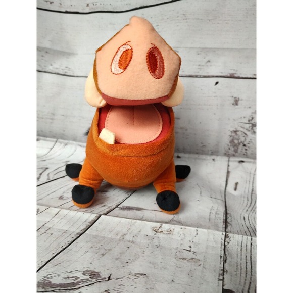 Disney The Lion King Pumbaa Plush 7.5" Stuffed Animal - Picture 3 of 9